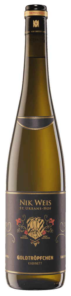 Nik Weis St. Urbans-Hof Goldtröpfchen Kabinet 2025  0.75 L Flasche