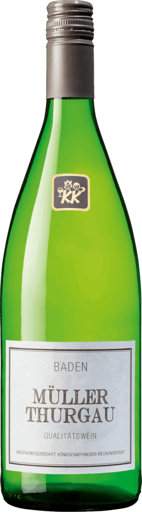 Königschaffhausen-Kiechlinsbergen Kiechlinsberger Müller-Thurgau Lieblich 2023  1 L Flasche