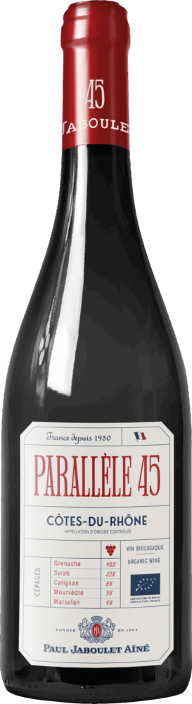 Paul Jaboulet Aîné Parallele 45 Cotes Du Rhone Rouge 2025  0.75 L Flasche