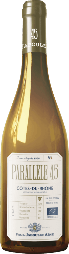 Paul Jaboulet Aîné Parallele 45 Cotes Du Rhone Blanc 2024  0.75 L Flasche