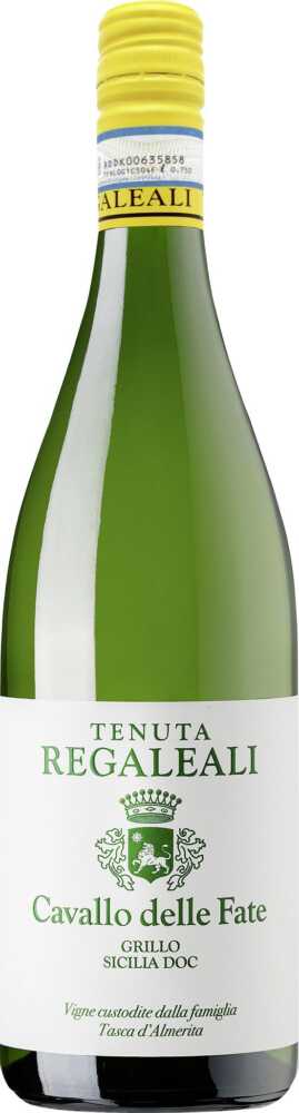 Tenuta Regaleali Grillo Cavallo Delle Fate Single Vineyard DOC Sizilien 2022  0.75 L Flasche