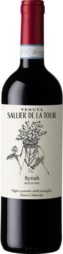 Tenuta Sallier de la Tour Syrah    Tour Doc Sizilien 2022  0.75 L Flasche