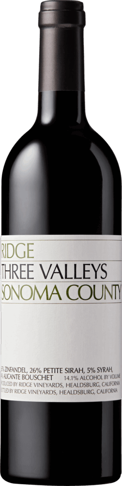 Ridge Three Valleys 2022  0.75 L Flasche