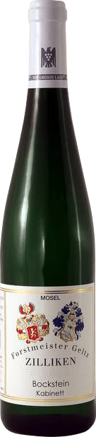 Forstmeister Geltz /Zilliken Ockfener Bockstein Kabinett 2022  0.75 L Flasche