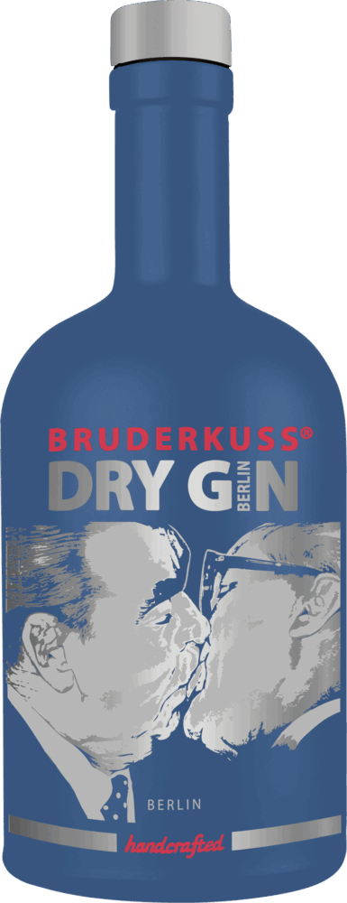 Bruderkuss Gin Rare Collectors Edition Pantone Blau NV  0.5 L Flasche