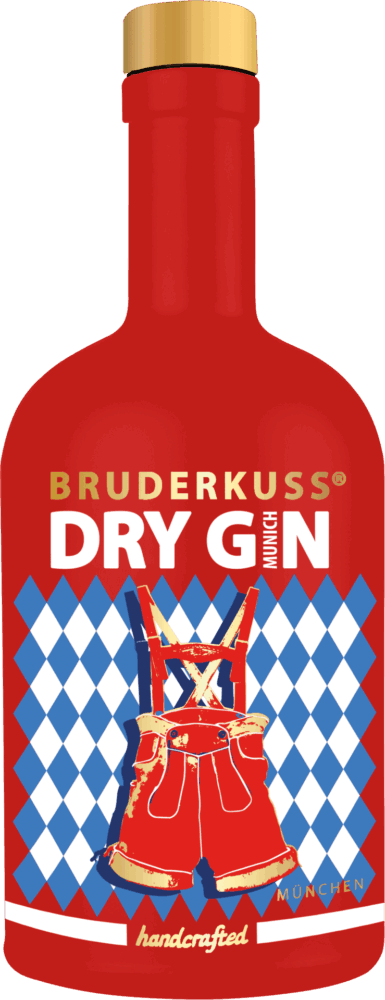 Bruderkuss Gin Munich Edition NV  0.5 L Flasche