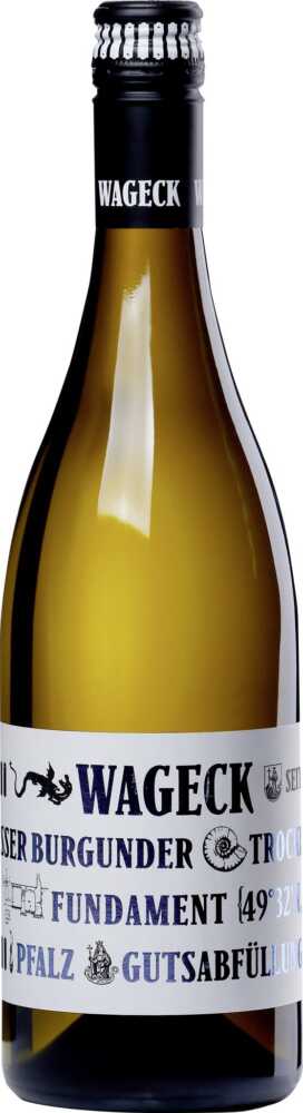 Weingut Wageck Pfaffmann Weißburgunder Fundament Trocken Qw Trocken 2024  0.75 L Flasche