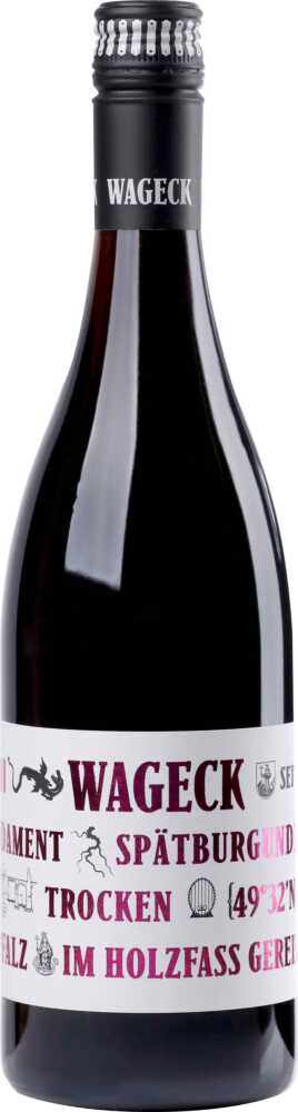 Weingut Wageck Pfaffmann Spätburgunder Fundament Qw Trocken 2023  0.75 L Flasche