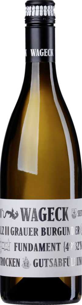 Weingut Wageck Pfaffmann Grauburgunder Fundament Qw Pfalz 2025  0.75 L Flasche