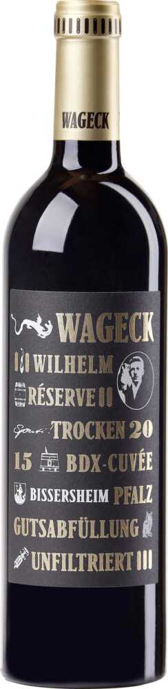 Weingut Wageck Pfaffmann 25%,25%,25%,5% Wilhelm Réserve Trocken Qw Pfalz 2020  0.75 L Flasche