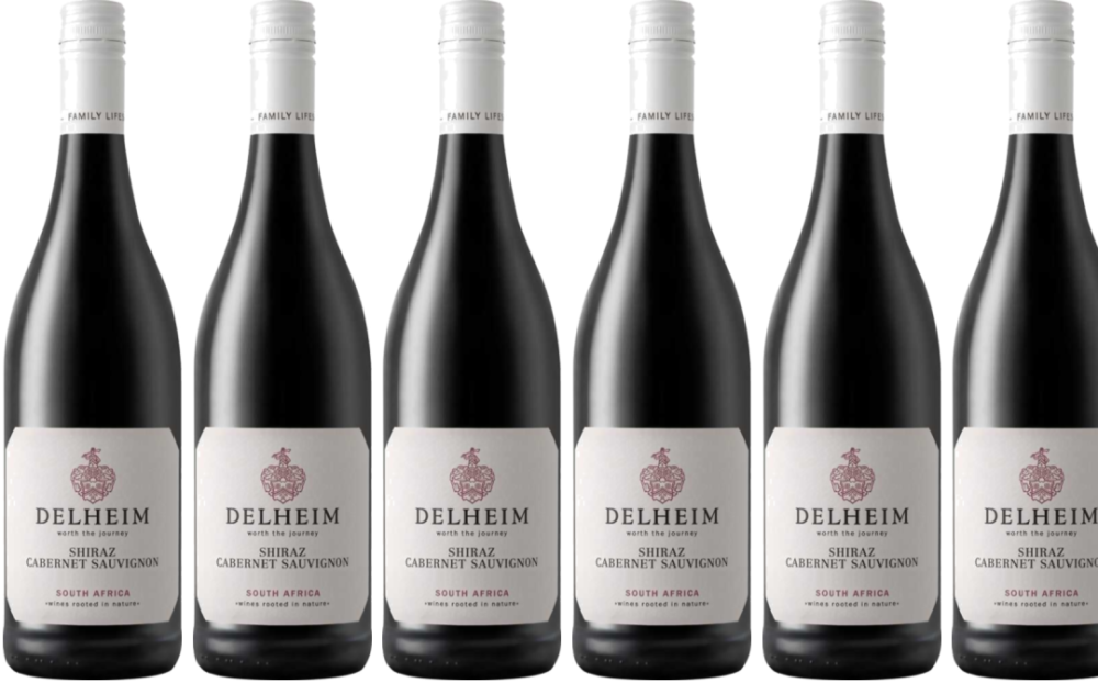 Delheim 6-er Vorteils-Weinpaket – Cabernet Sauvignon – Delheim Wines aus Südafrika – Region Stellenbosch 6 Flaschen á 0,75L