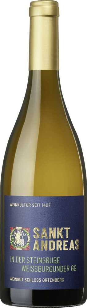 Weingut Schloss Ortenberg St. Andreas Weißburgunder Steingrube Gg Qw Grosses Gewächs 2023  0.75 L Flasche