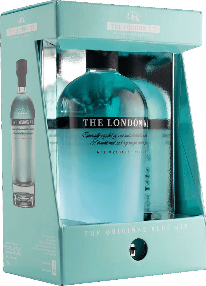 The London N° 1 No. Gin In Leuchtender Geschenkverpackung NV  0.7 L Flasche