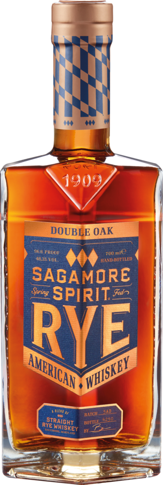 Sagamore Spirit Double Oak Rye Whiskey NV  0.7 L Flasche