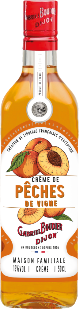 Gabriel Boudier Crème de Pêches de Vigne (Weinbergpfirsich NV  0.5 L Flasche