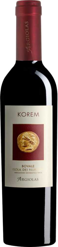 Argiolas Korem Igt Isola Dei Nuraghi Bovale 2023  0.375 L Halbflasche