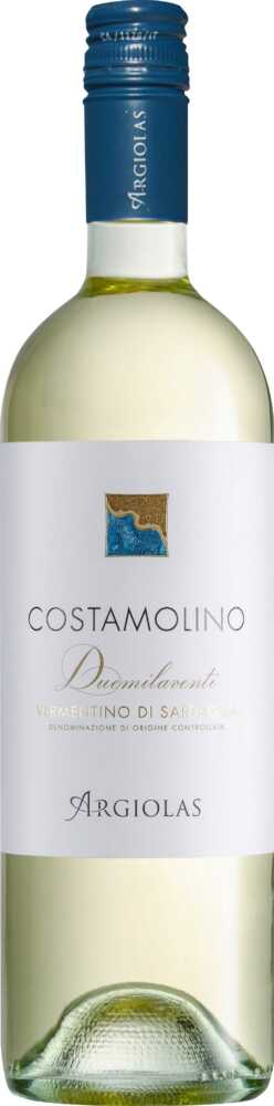 Argiolas Costamolino Vermentino Di Sardegna Screwcap Doc Sardinien 2025  0.75 L Flasche