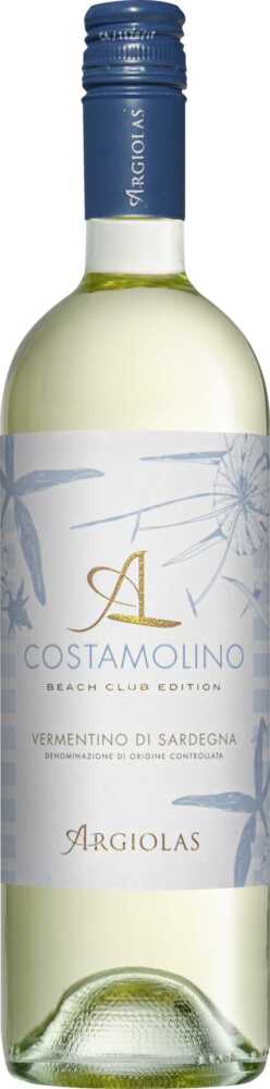 Argiolas Costamolino Beach Club Vermentino Doc Sardinien 2024  0.75 L Flasche