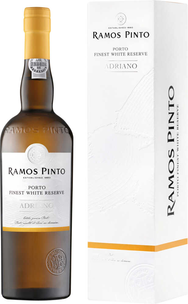 Ramos Pinto Porto Finest White Reserva Adriano 0.75 L Flasche