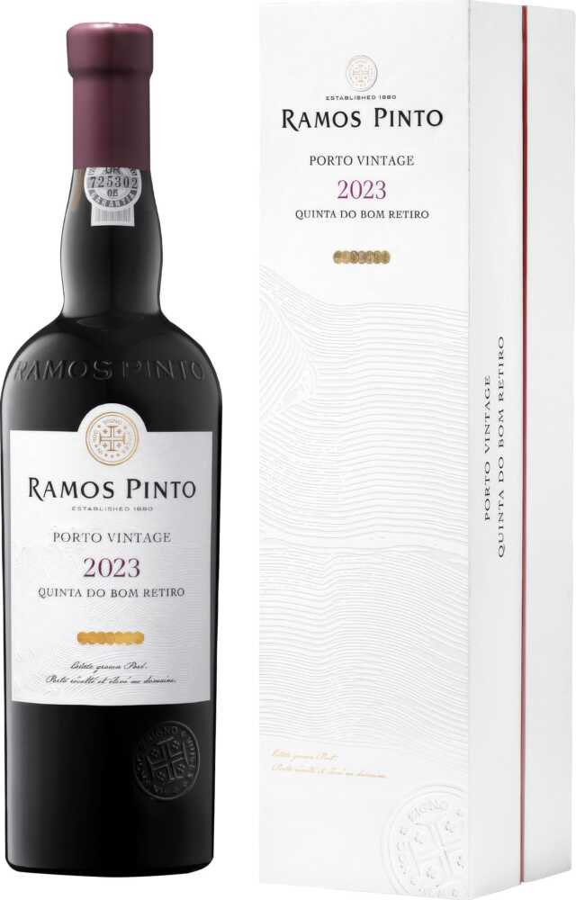 Ramos Pinto Vintage Port Quinta Do Bom Retiro 19,5% Einzeln In Schmuckschatulle 2023  0.75 L Flasche