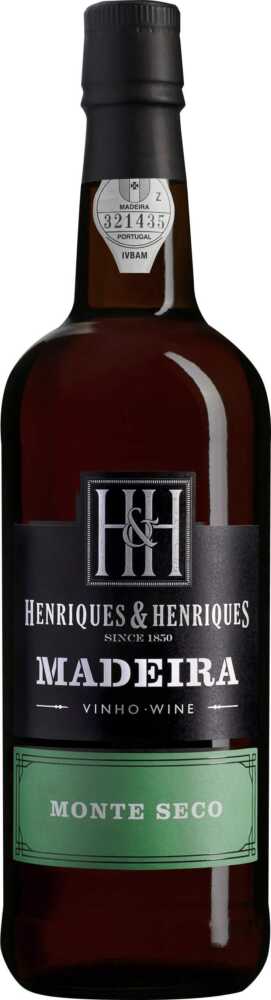 Henriques & Henriques Monte Seco Extra Dry Madeira NV  0.75 L Flasche