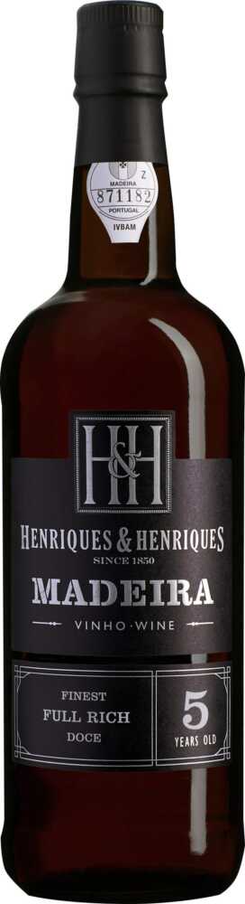 Henriques & Henriques Finest Full Rich Aged 5 Years 0.75 L Flasche
