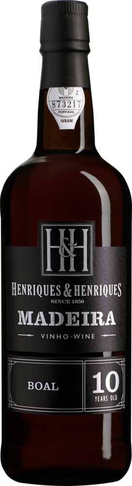 Henriques & Henriques Boal Aged 10 Years Finest Medium Rich Madeira NV  0.75 L Flasche