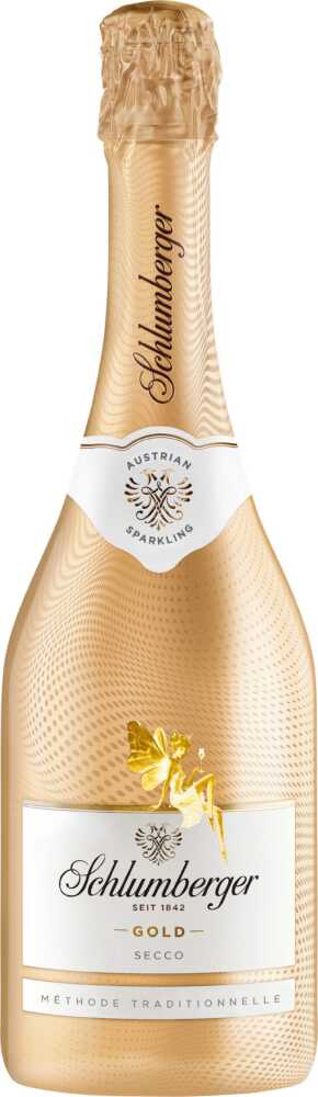 Schlumberger Sektkellerei Gold Secco Méthode Traditionnelle NV  0.75 L Flasche