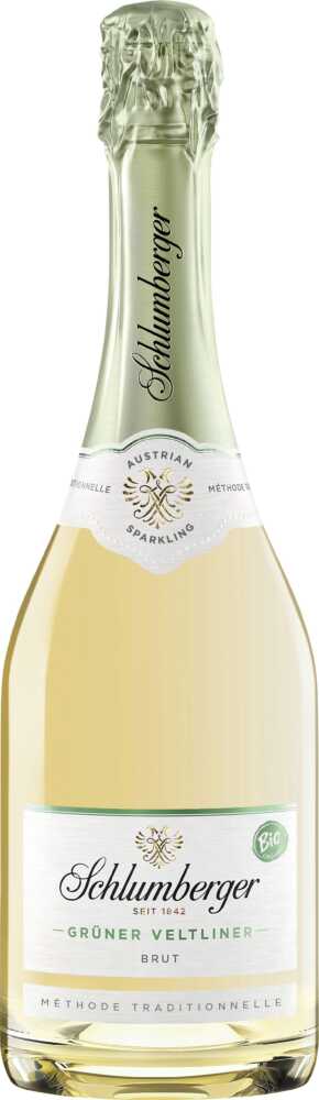 Schlumberger Sektkellerei Grüner Veltliner Brut Méthode Traditionnelle NV  0.75 L Flasche