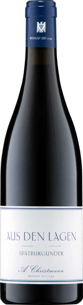 Weingut A. Christmann Aus Den Lagen Spätburgunder Tr. Qw Pfalz Vdp.Gutswein 2023  0.75 L Flasche