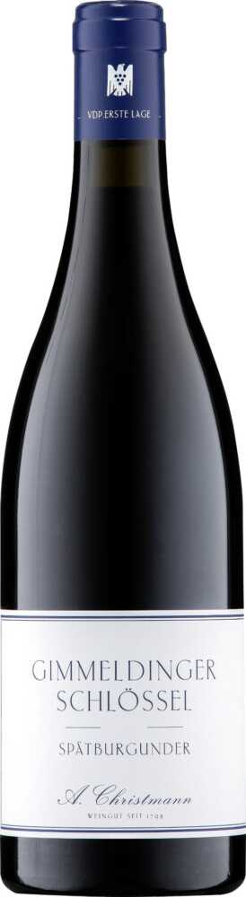 Weingut A. Christmann Gimmeldinger Schlössel Spätburgunder Qw Pfalz Erstes Gewächs 2021  0.75 L Flasche