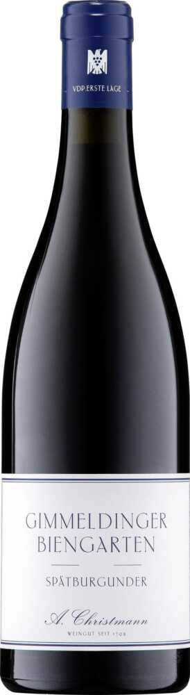 Weingut A. Christmann Gimmeldinger Biengarten Spätburgunder Qw Pfalz Vdp.Erstes Gewächs 2020  0.75 L Flasche