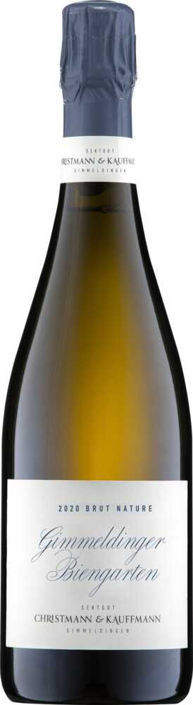 Weingut A. Christmann Gimmeldinger Biengarten Riesling Qualitätsschaumwein Aus Der Pfalz 2020  0.75 L Flasche