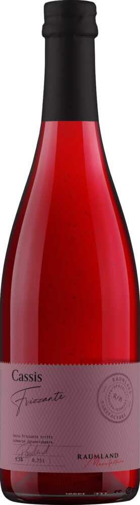 Raumland Cassis Frizzante Aromatisiertes Weinhaltiges Getränk NV  0.75 L Flasche