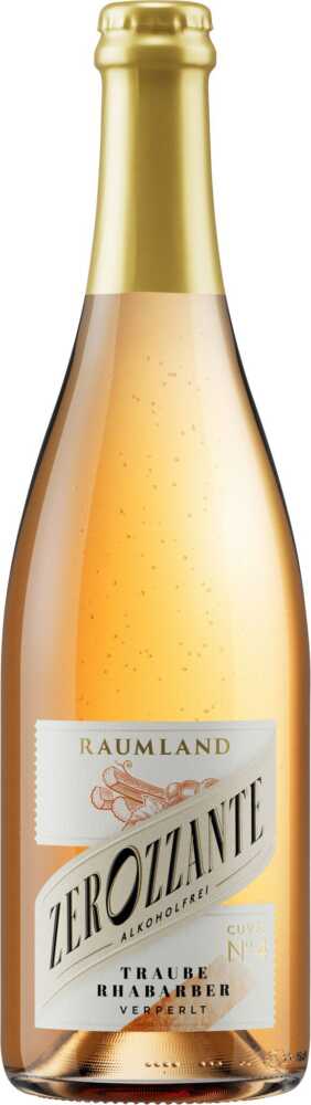 Raumland Zerozzante  No 4 Fruchtsecco Traube/Rhabarber NV  0.75 L Flasche