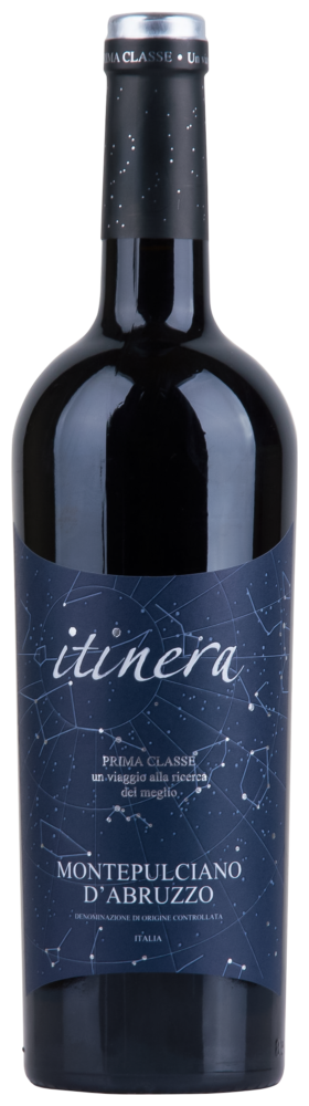 Itinera Prima Classe Montepulciano DAbruzzo DOC 2024  0.75 L Flasche
