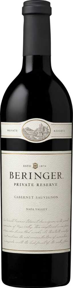 Beringer Cabernet Sauvignon Private Reserve Wo Napa Valley 2017  0.75 L Flasche