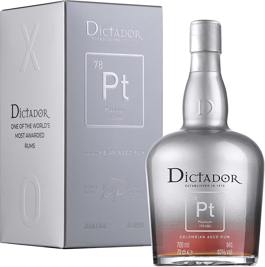 Dictador Platinum Gp NV  0.7 L Flasche