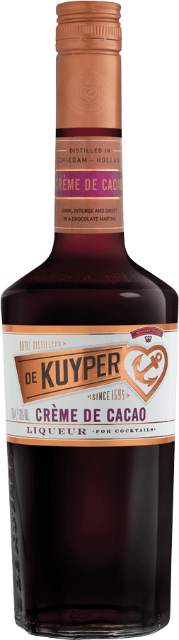De Kuyper Creme  Cacao Likör (Dark NV  0.7 L Flasche