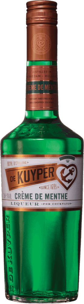 De Kuyper Creme Menthe Green NV  0.7 L Flasche