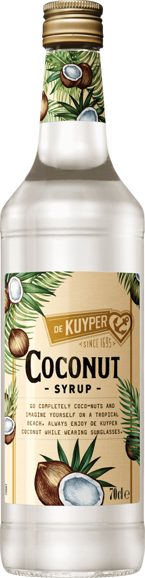 De Kuyper Kokosnuss (Coconut) Sirup NV  0.7 L Flasche