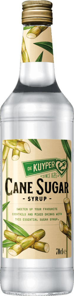 De Kuyper Rohrzucker (Cane Sugar) Sirup NV  0.7 L Flasche