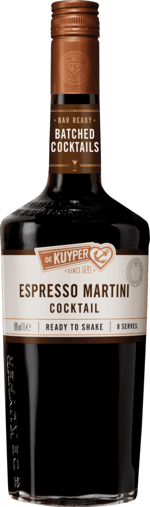 De Kuyper Espresso Martini Cocktail NV  1 L Flasche