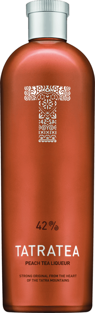 TATRATEA 42% Peach NV  0.7 L Flasche