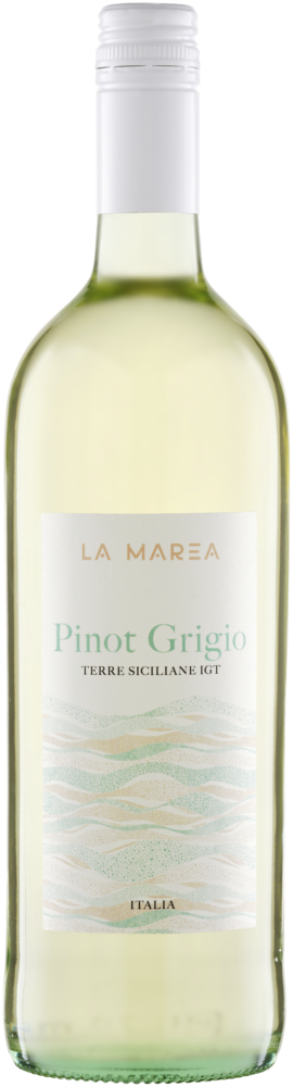 La Marea Pinot Grigio Terre Siciliane IGT 2024  1 L Flasche