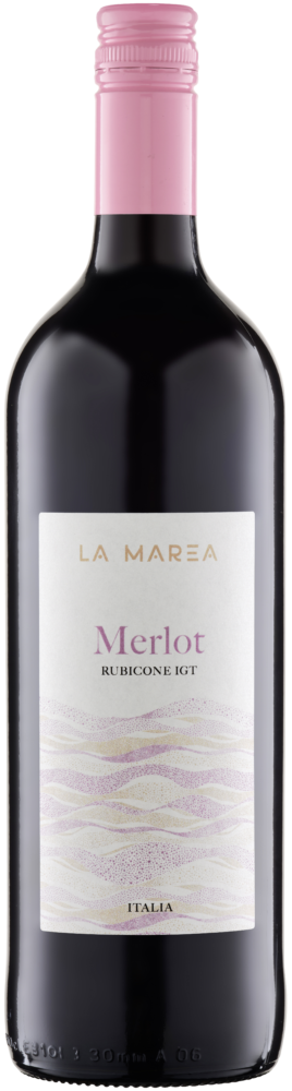 La Marea Merlot Rubicone 2025  1 L Flasche