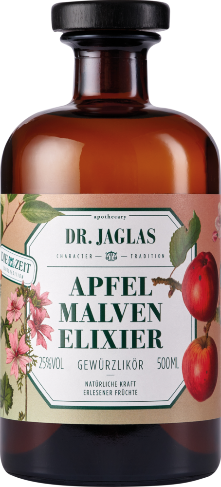 Dr. Jaglas Apfel Malven Elixier NV  0.5 L Flasche