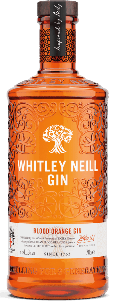 Whitley Neill Blood Orange Gin NV  0.7 L Flasche