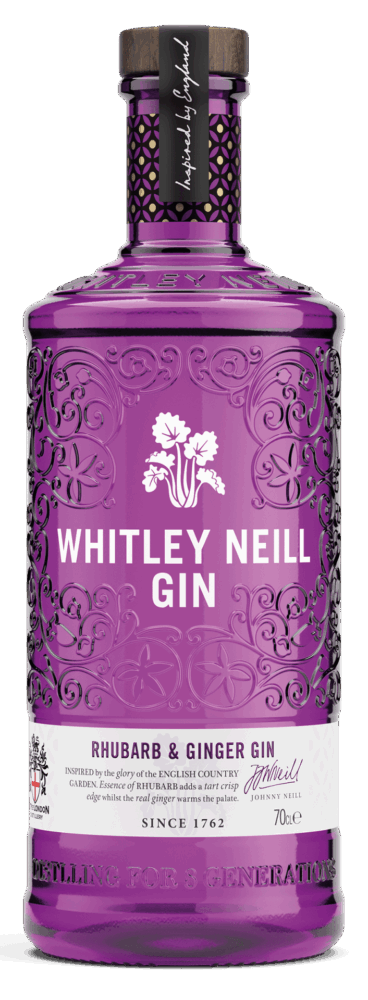 Halewood Whitley Neill Rhubarb & Ginger Gin NV  0.7 L Flasche