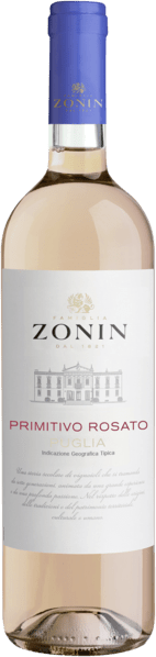Zonin 1821 Classici Primitivo Puglia Rosato IGT 2024  0.75 L Flasche